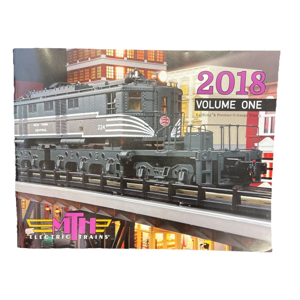 MTH 2018 Volume 1 RailKing & Premier‎ O Gauge Trains Catalog